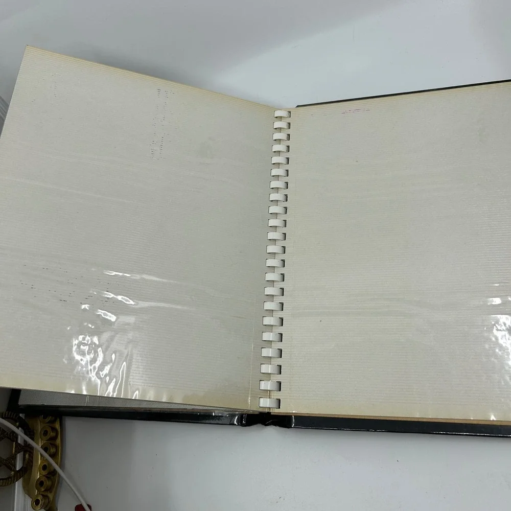 Vintage Swan Bird Babies Paper Photo Album 70s Keepsake Gifting Cottagecore
